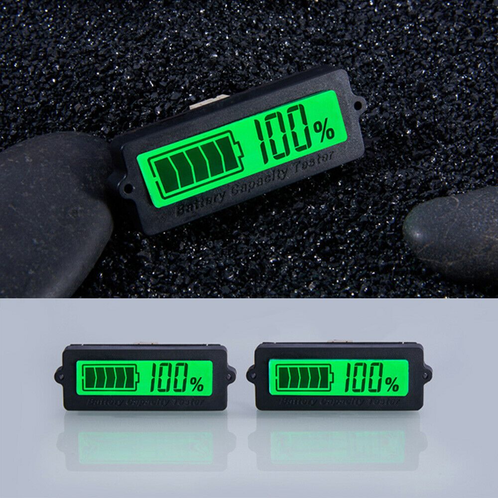 LY6 12V52V Leadacid Lithiumion Battery Capacity Tester Indicator LCD